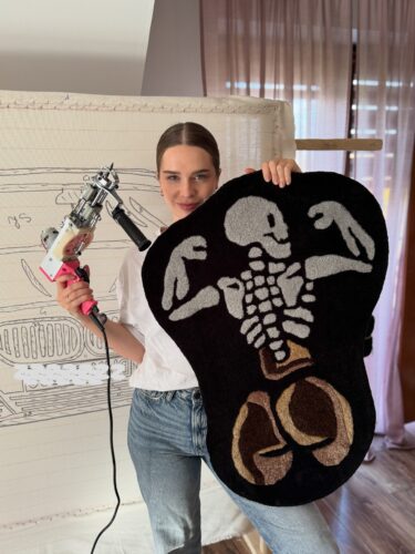 AK-1N Duo Cut & Loop Tufting Gun (Pistolet à touffeter) photo review