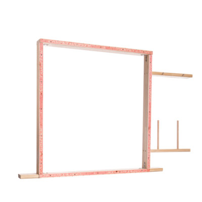 Telaio Tufting | Piano del tavolo 90x90cm 4 Telaio Tufting | Piano del tavolo 90x90cm - immagine 2
