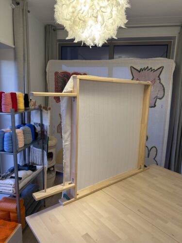 Tufting Frame | Tabletop 90x90cm photo review