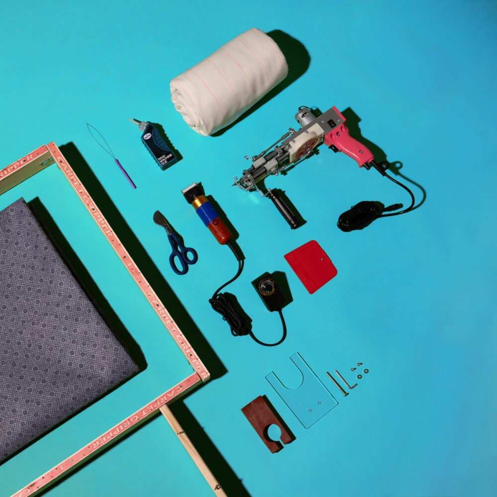 Ultimate Tufting Starter Kit with AK-1N Duo + Frame