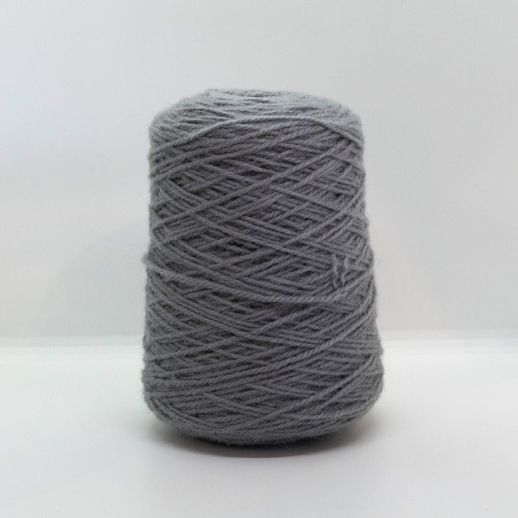 Light Grey Yarn 500g Wool on Cone Tufting Europe
