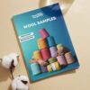 Livre d'échantillons de Fil à touffeter en laine