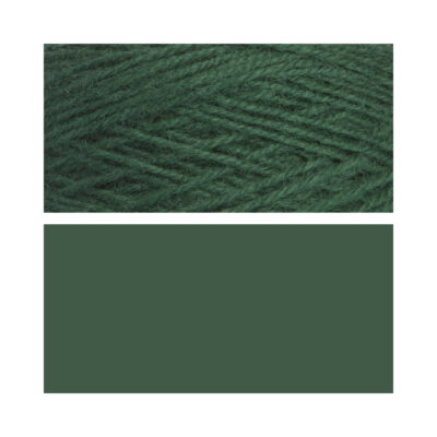 Waldgrün 500 g Wolle Tufting-Garn 5 Waldgrün 500 g Wolle Tufting-Garn – Bild 3