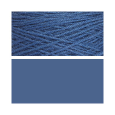 Wełna Cobalt Blue 500 g Przędza do tuftingu 5 Wełna Cobalt Blue 500 g Przędza do tuftingu - obrazek 3