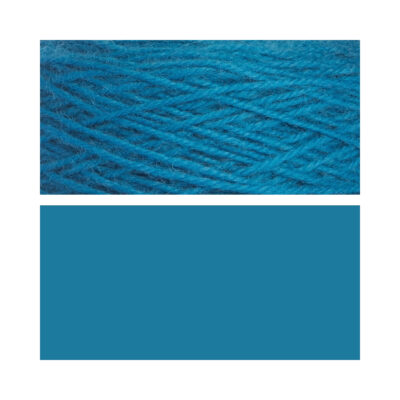 Super Blue 500 g Wolle Tufting-Garn 5 Super Blue 500 g Wolle Tufting-Garn – Bild 3