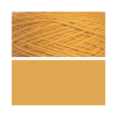 Ochre Yellow 500 g Wool Tufting Yarn - Image 3