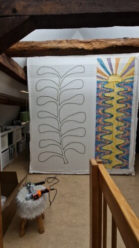 Dark Green 500 g Wool Tufting Yarn photo review