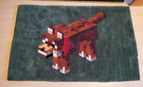 Dennengroen 500 g Wol Tufting Garen photo review