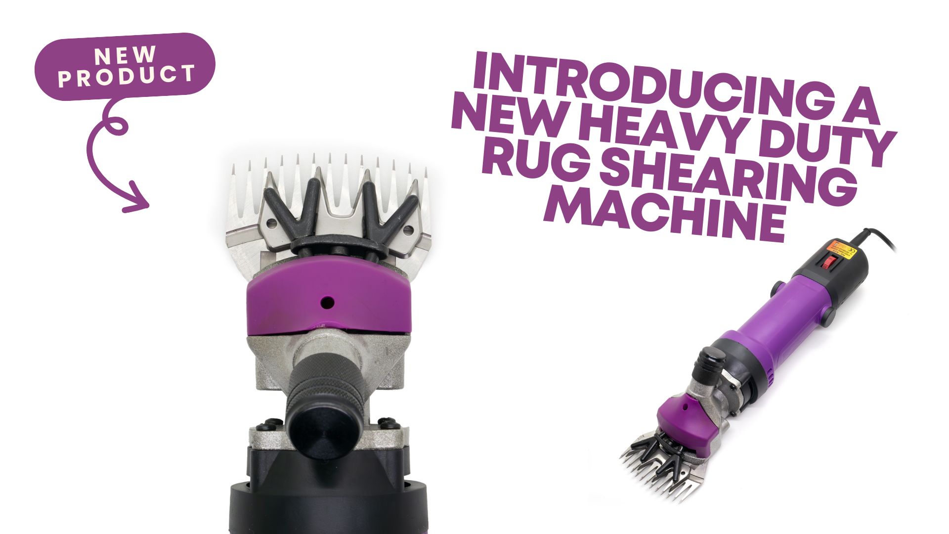 Introducing Our New Heavy Duty Rug Shearing Machine for Bigger Rugs ...
