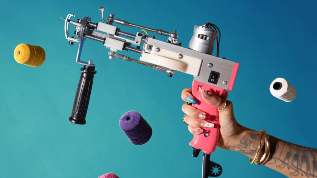 Best Tufting Gun & Starter Kit: How to Choose Your Setup 4 AK 1N tufting gun Best Tufting Gun & Starter Kit: How to Choose Your Setup
