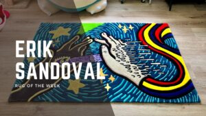 Rug of the week series tuftingeurope 5 La visione di Erik Sandoval di connessione e dualità