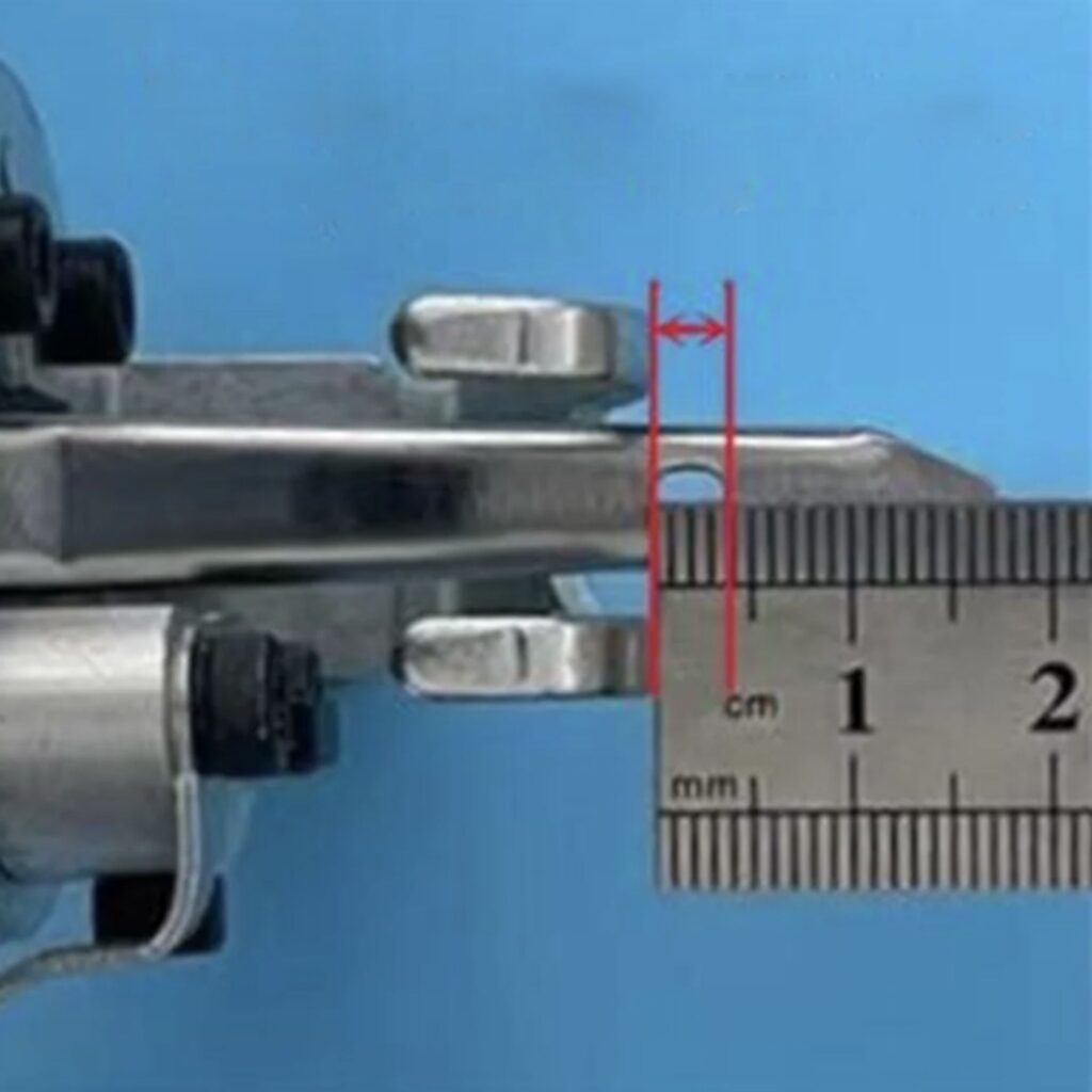 poolhoogte instellingen voor de AK-1N duo 9 46cm 7 poolhoogte instellingen voor de AK-1N duo