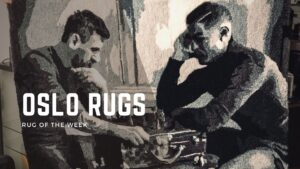 Rug of the week series tuftingeurope 1 Oslo Rugs’ Tribute to Football’s Greatest Rivalry