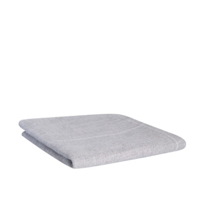 Grauer Polyester-Tuftingstoff 100x100 cm