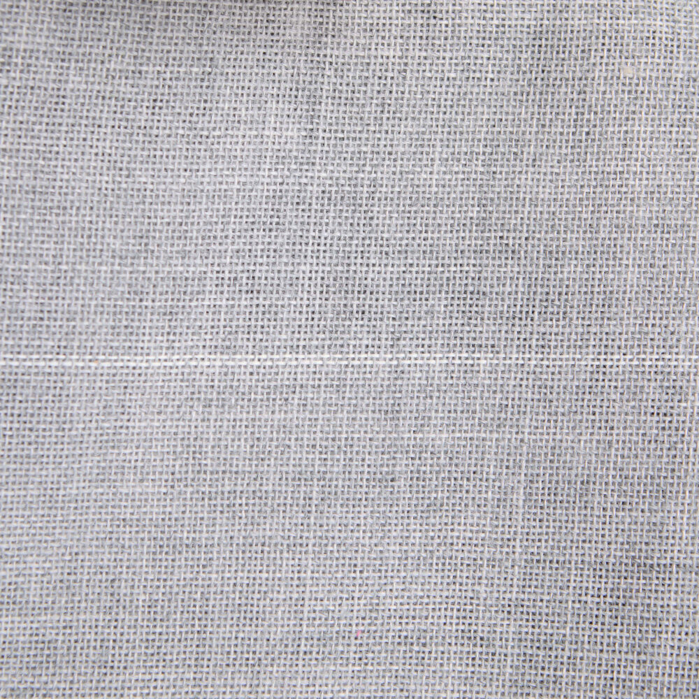 Alternative view of Grauer Polyester-Tuftingstoff 100x100 cm