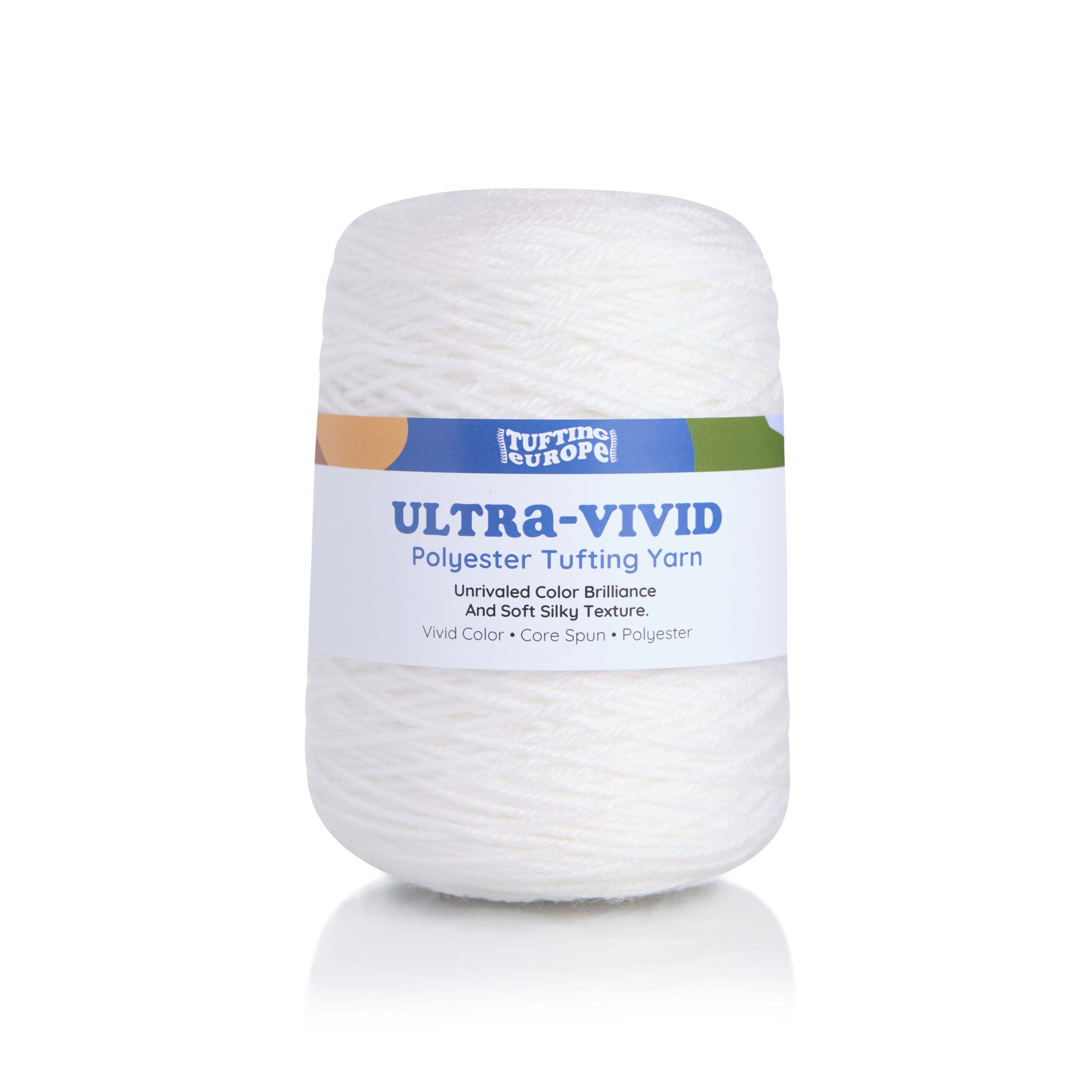 Czysta Biel Ultra-Vivid Przędza do Tuftingu z Poliestru 1 Czysta Biel Ultra-Vivid Przędza do Tuftingu z Poliestru