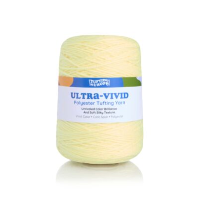 Pastelowa Żółć Ultra-Vivid Przędza do Tuftingu z Poliestru