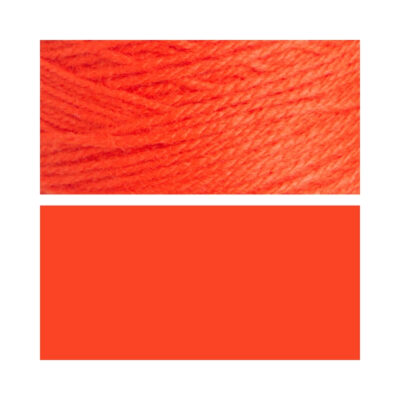Alternative view of Fil à touffeter polyester ultra-vif Orange néon