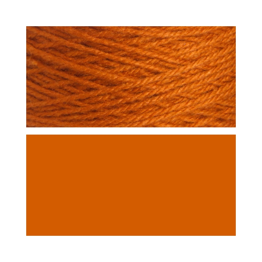 Ginger Orange Ultra-Vivid Polyester Tufting-Garn 2 Ginger Orange Ultra-Vivid Polyester Tufting-Garn – Bild 2