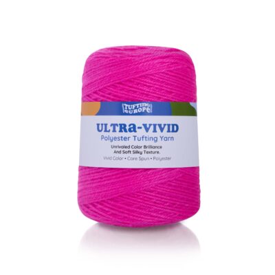 Jasna Magenta Ultra-Vivid Przędza do Tuftingu z Poliestru