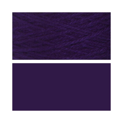 Alternative view of Fil à touffeter polyester ultra-vif Aubergine
