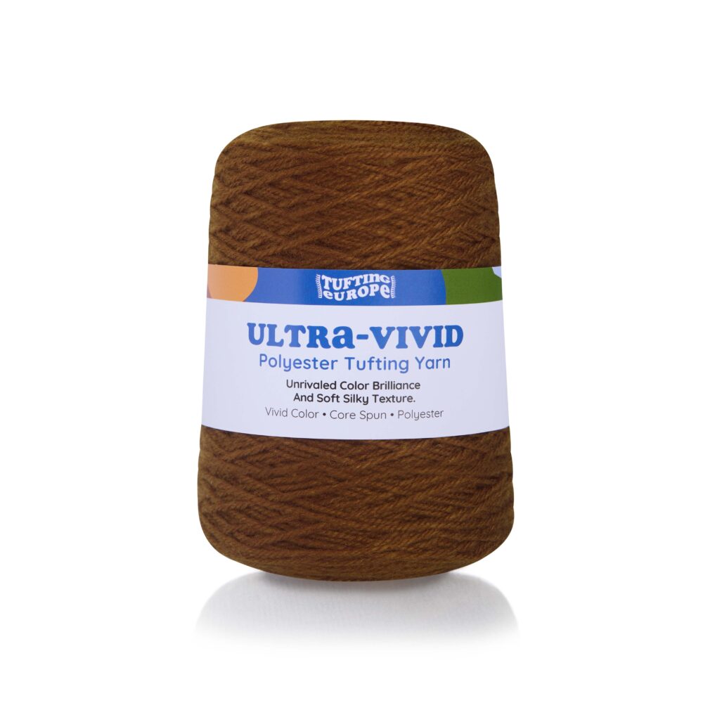 Tobacco – przędza poliestrowa do tuftingu Ultra-Vivid