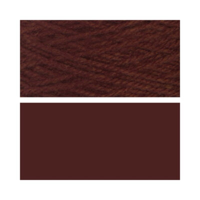 Alternative view of Fil à touffeter en polyester ultra-vif acajou