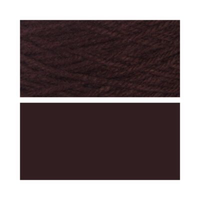 Alternative view of Fil à touffeter en polyester ultra-vif marron foncé