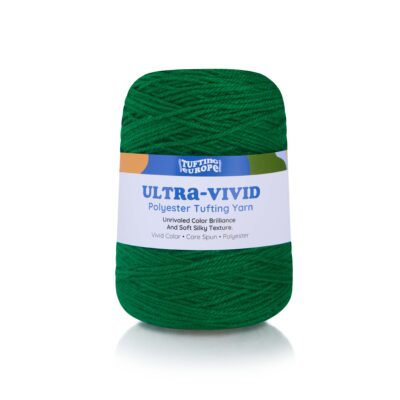 Dark Green Ultra-Vivid Polyester Tufting Yarn