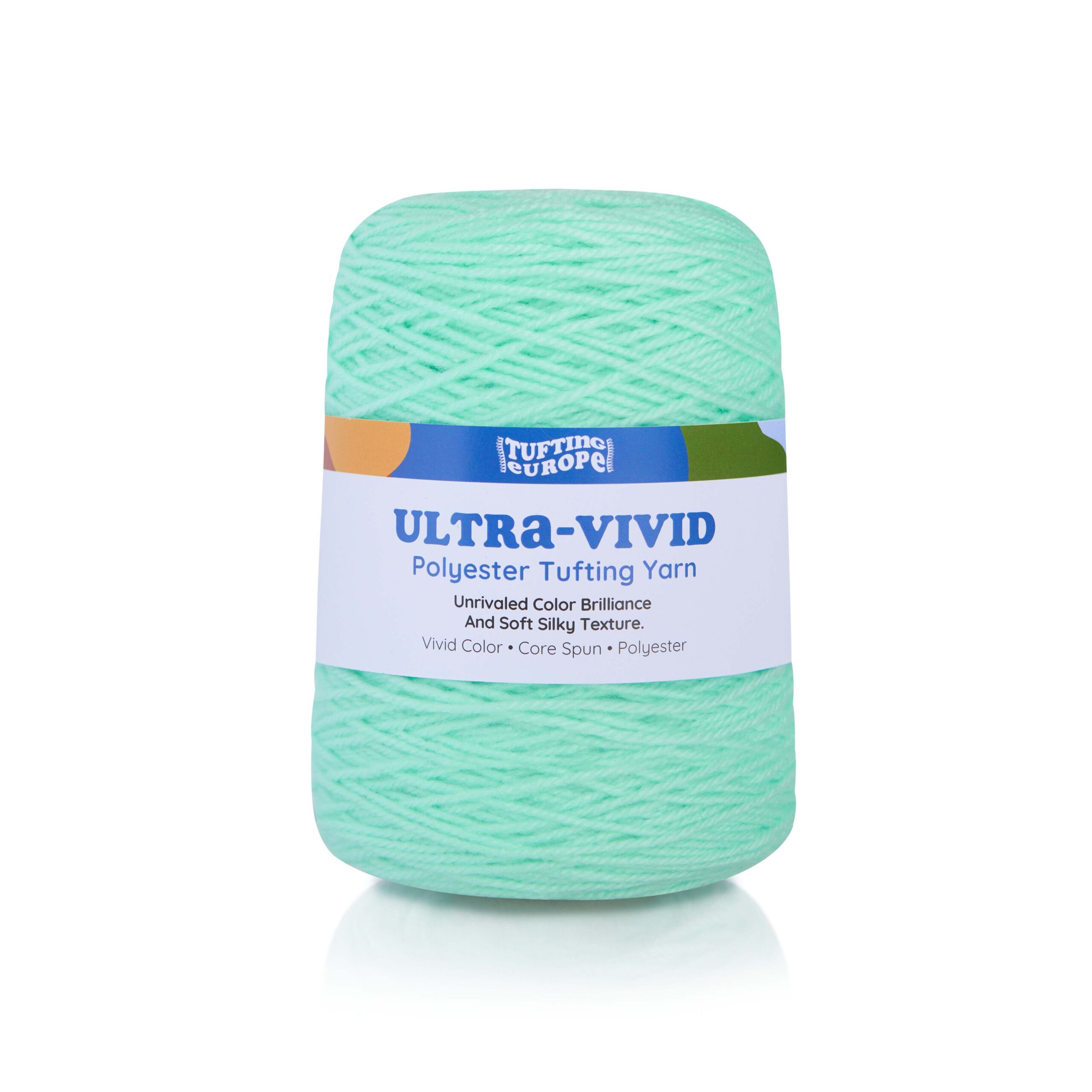 Jasna Mięta Ultra-Vivid Przędza Poliestrowa do Tuftingu 1 Jasna Mięta Ultra-Vivid Przędza Poliestrowa do Tuftingu