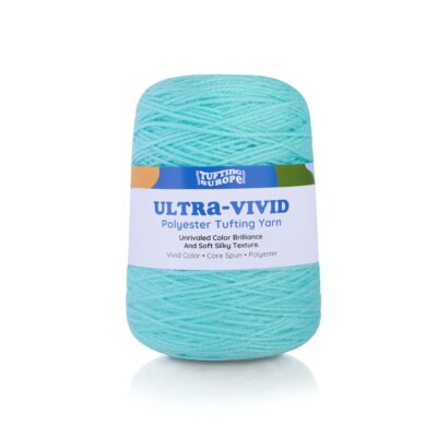 Light Turquoise Ultra-Vivid Polyester Tufting Yarn
