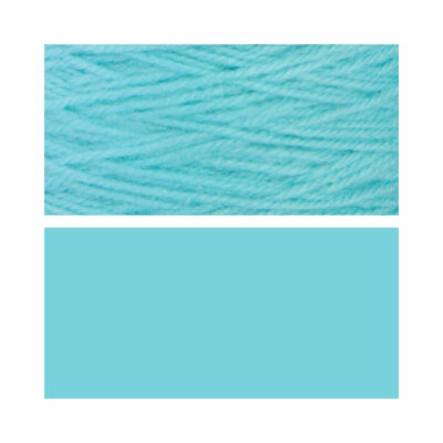 Alternative view of Fil à touffeter en polyester ultra-vif turquoise clair