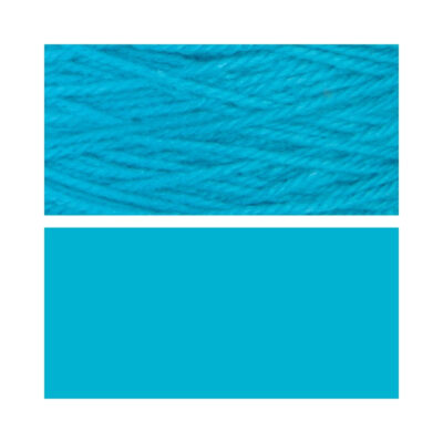 Alternative view of Fil à touffeter en polyester ultra-vif Cyan