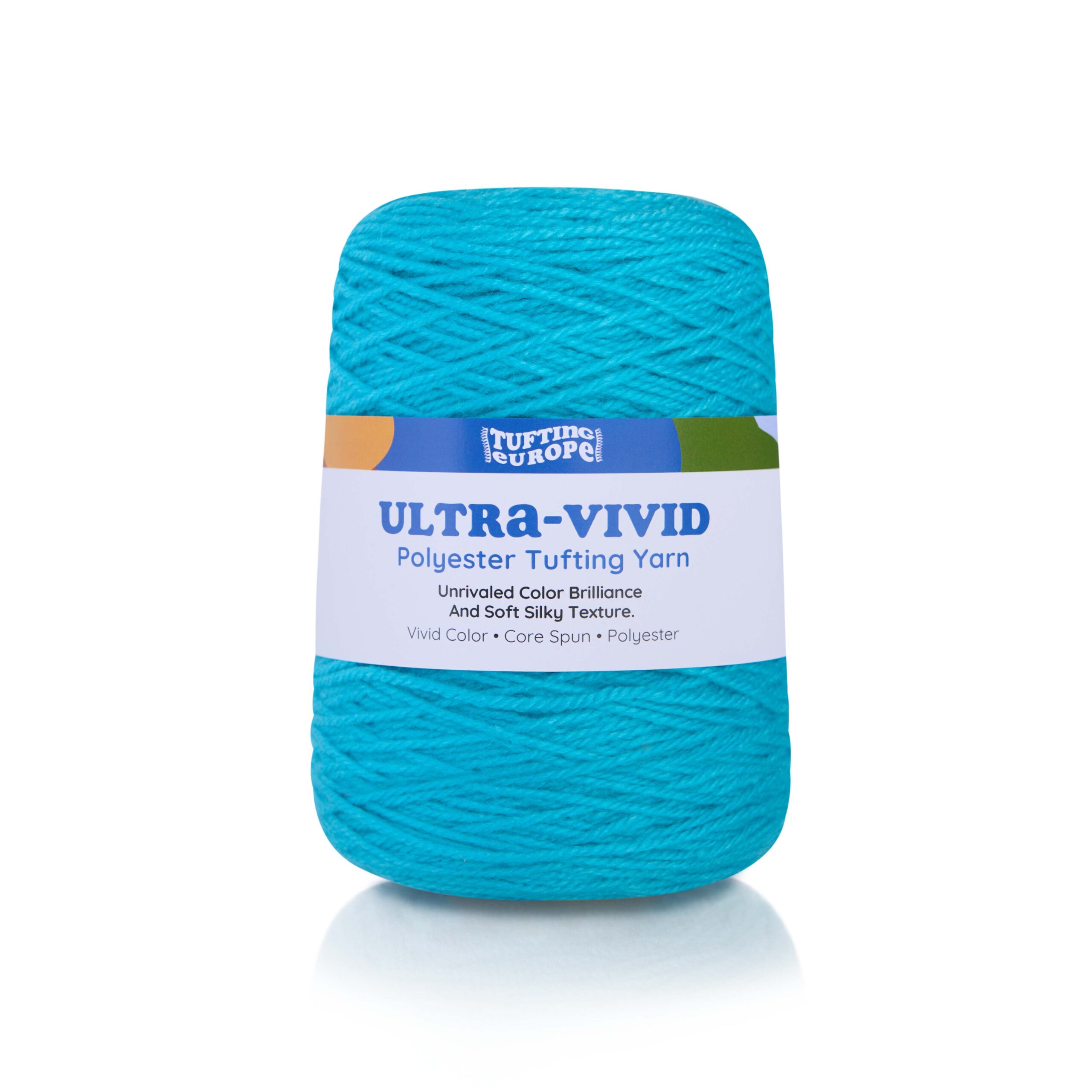 Cyjan Ultra-Vivid Przędza Poliestrowa do Tuftingu 1 Cyjan Ultra-Vivid Przędza Poliestrowa do Tuftingu
