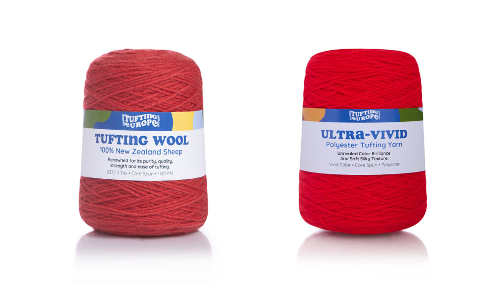 wool vs polyester tufting yarn Laine vs polyester pour le tufting – quel fil devriez-vous utiliser ?