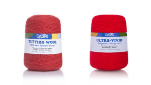 wool vs polyester tufting yarn Wool vs Polyester for Tufting – which yarn should you use?