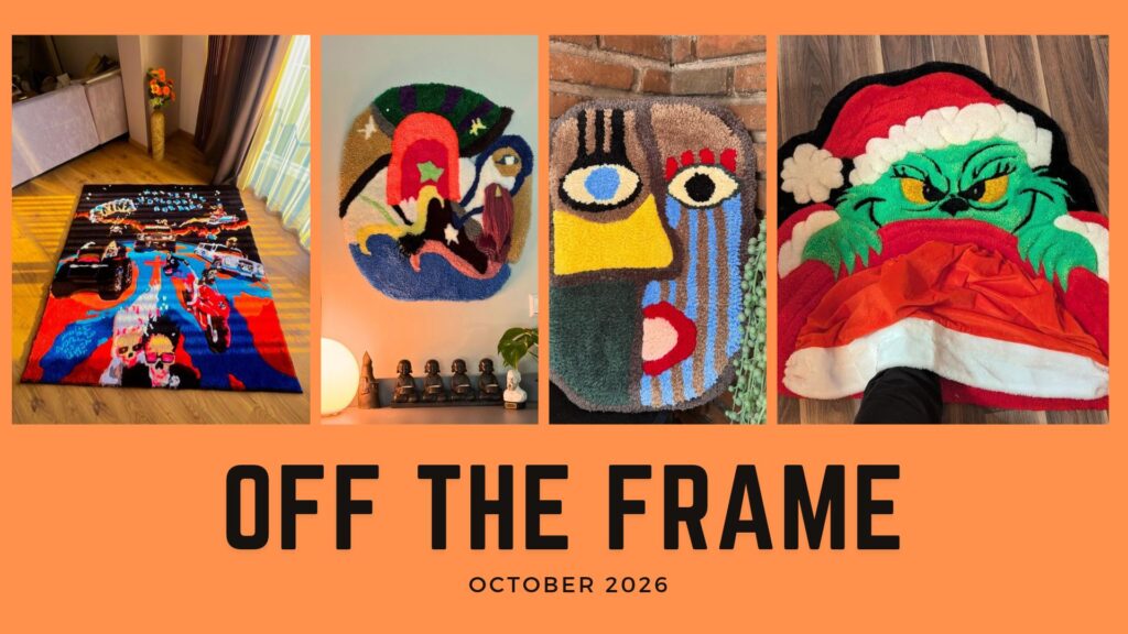 Off The Frame: co stworzyliście, październik 2026 1 Community rug of the week 1 Off The Frame: co stworzyliście, październik 2026